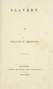 Cover of: Slavery.