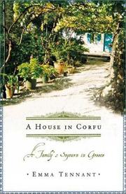 Cover of: A house in Corfu by Emma Tennant