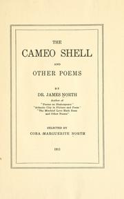 Cover of: The cameo shell: and other poems