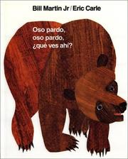 Cover of: Oso pardo, oso pardo, ¿qué ves ahí? by Bill Martin Jr.