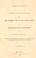 Cover of: Argument of Robert J. Walker, esq., before the Supreme court of the United States, on the Mississippi slave question, at January term, 1841.