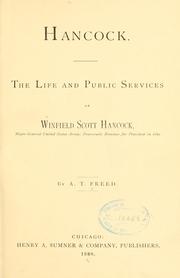 Cover of: Hancock. by A. T. Freed