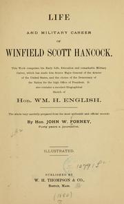 Cover of: Life and military career of Winfield Scott Hancock by John W. Forney