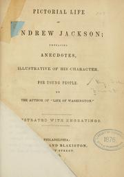 Cover of: Pictorial life of Andrew Jackson by Frost, John