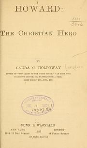 Cover of: Howard: the Christian hero