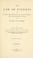 Cover of: The law of patents and patent practice in the Patent office and the federal courts