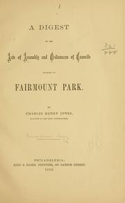 Cover of: Philadelphia History