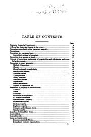 Cover of: A guide for the use of officers of the Inspector General's Department. by United States. War Dept. Inspector General's Office.