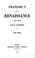 Cover of: Franc̜ois Ier et la renaissance 1515-1547