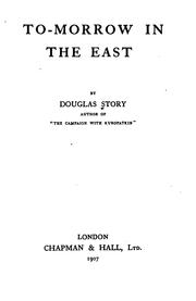 Cover of: To-morrow in the East