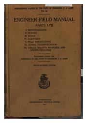 Cover of: Engineer field manual ... by United States Department of War