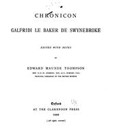 Cover of: Chronicon Galfridi le Baker de Swynebroke