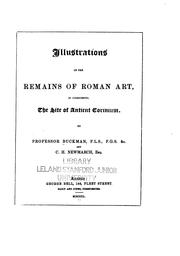 Cover of: Illustrations of the remains of Roman art by James Buckman