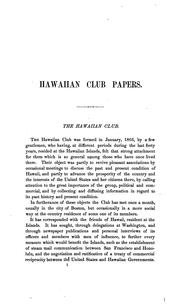 Hawaiian club papers by Hawaiian Club, Boston.