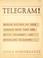 Cover of: Telegram!