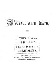 Cover of: A voyage with death and other poems