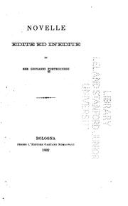 Cover of: Novelle edite ed inedite