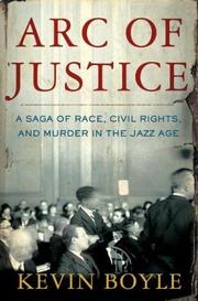 Cover of: Arc of justice by Boyle, Kevin