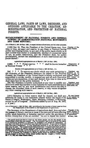 Cover of: The national forest manual. | United States. Dept. of Agriculture. Office of the General Counsel.