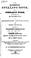 Cover of: The National spelling book, and scholar's guide, in acquiring the rudiments of orthography, pronunication, and good reading, according to Walker's principles of English orthoepy 