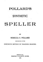 Cover of: Pollard's synthetic speller