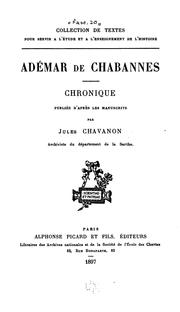 Cover of: Chronique