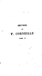 Cover of: Œuvres de P. Corneille