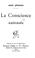 Cover of: La conscience nationale