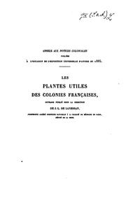 Les plantes utiles des colonies françaises by Jean Marie Antoine de Lanessan