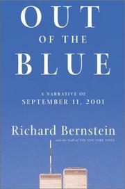 Cover of: Out of the Blue: A Narrative of September 11, 2001
