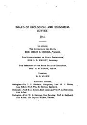 Cover of: The late glacial and post glacial uplift of the Michigan basin: Earthquakes in Michigan