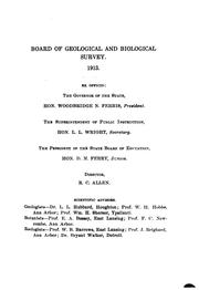 Cover of: Geological report on Wayne County