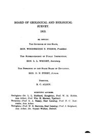 Cover of: Geological report on Wayne County by William Hittell Sherzer