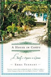 Cover of: A House in Corfu by Emma Tennant, Emma Tennant