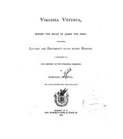 Cover of: Virginia vetusta: during the reign of James the First