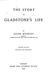 Cover of: The story of Gladstone's life