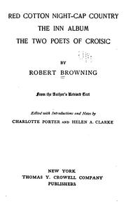 Cover of: Red cotton night-cap country by Robert Browning