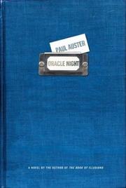 Cover of: Oracle night by Paul Auster