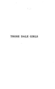 Cover of: Those Dale girls by Frances Carruth Prindle
