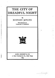 Cover of: The  city of dreadful night