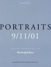 Cover of: Portraits: 9/11/01