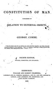 Constitution of man by George Combe
