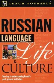 Cover of: Teach Yourself Russian Language Life and Culture | Stephen Webber