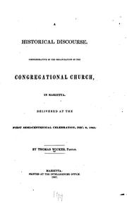 A historical discourse by Thomas Wickes