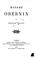 Cover of: Madame Obernin