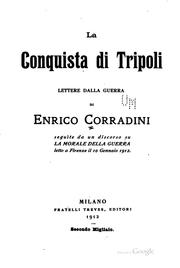 Cover of: La conquista di Tripoli: lettere dalla guerra