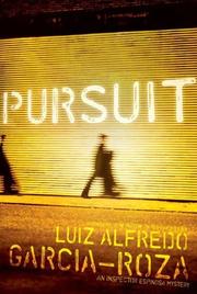 Cover of: Pursuit: An Inspector Espinosa Mystery (Inspector Espinoza Mysteries)