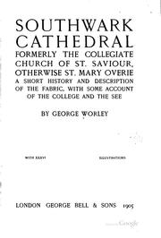 The cathedral church of Southwell by Arthur Dimock