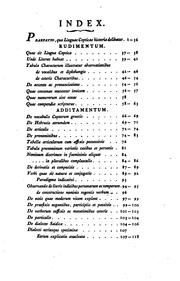 Didymi Taurinensis Literaturae Copticae rudimentum by Tommaso Valperga di Caluso