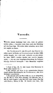 Cover of: Die ersten Makamen aus dem Tachkemoni oder Divan des Charisi nebst dessen Vorrede